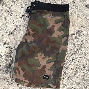 Hurley Camouflage Board Shorts